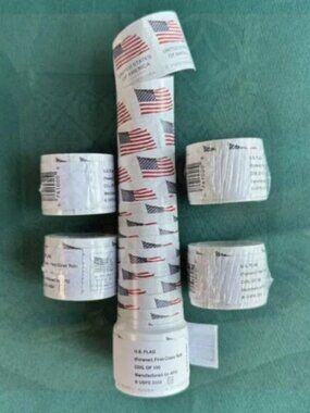 2000 forever stamps of 2025 Mail U.S.A. Flag Postage🐱